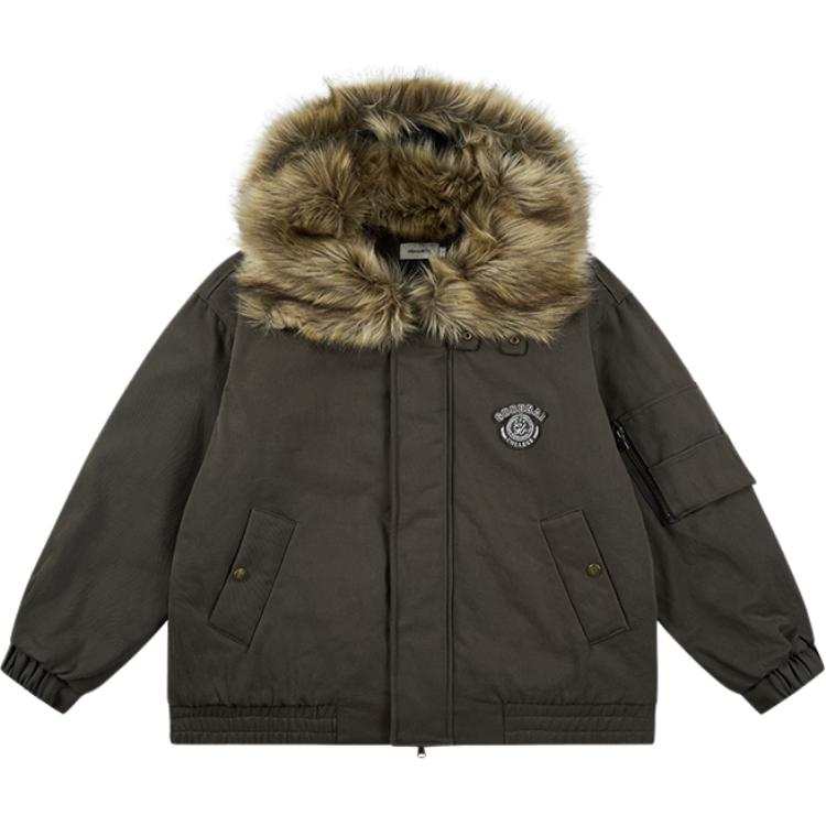GOOD BAI Jackets Unisex Hooded Thickened Other
