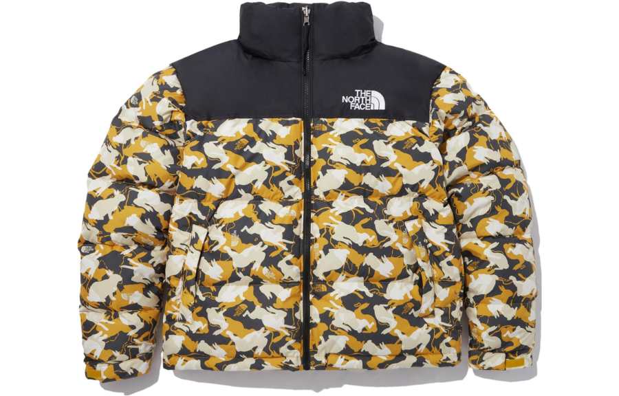 THE NORTH FACE 1996 Collection Nuptse Down Jacket Men's Yellow