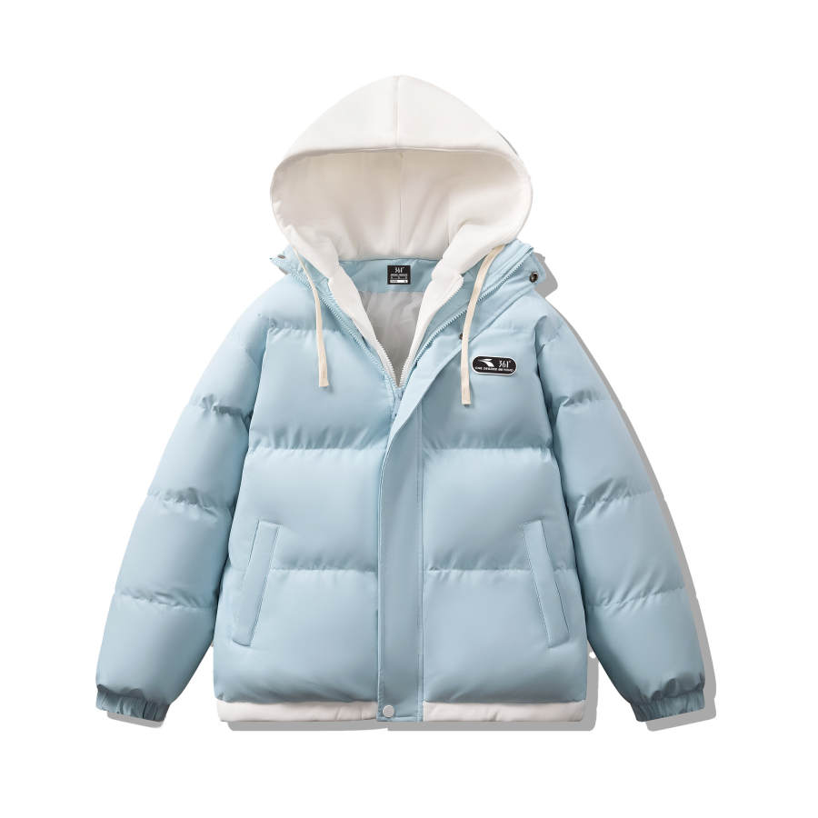 361° 361° Puffer Jackets Unisex Hooded Thickened Padded Puffer Jacket