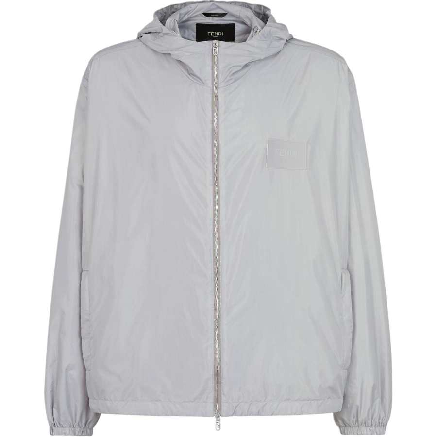 FENDI SS24 Jackets & Coats Men's Gray