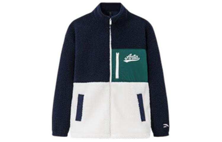 Anta Life Collection Jackets & Coats Unisex Dark Navy Blue