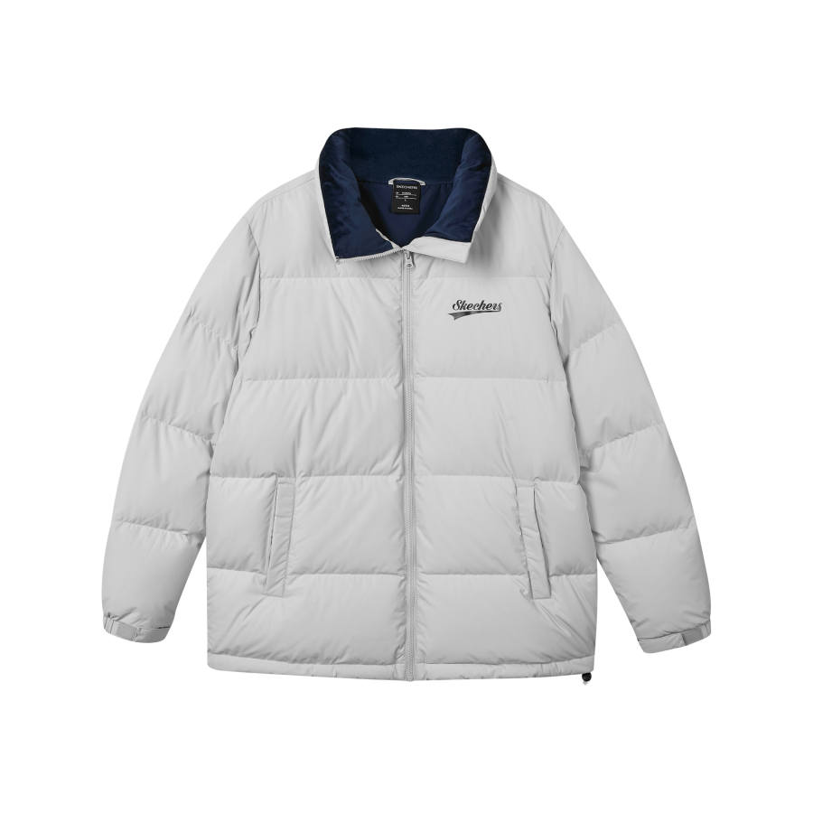 Skechers Down Jacket Unisex Lunar Gray