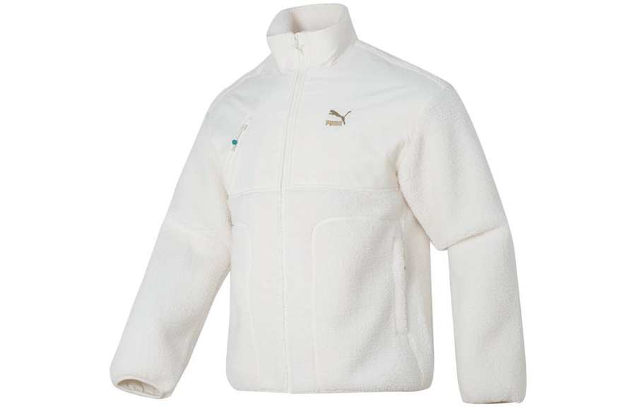 PUMA PUMA Velvet feel Coat Unisex White