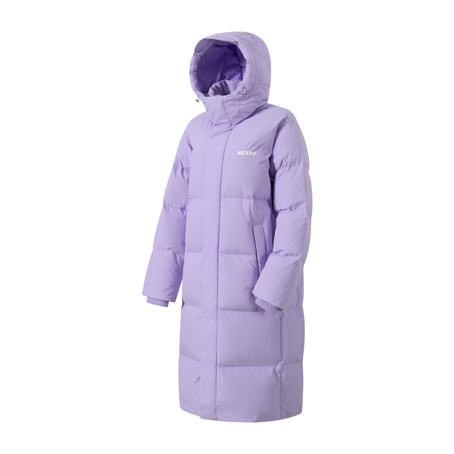 Nerdy Nerdy Down Jacket Unisex Light Purple