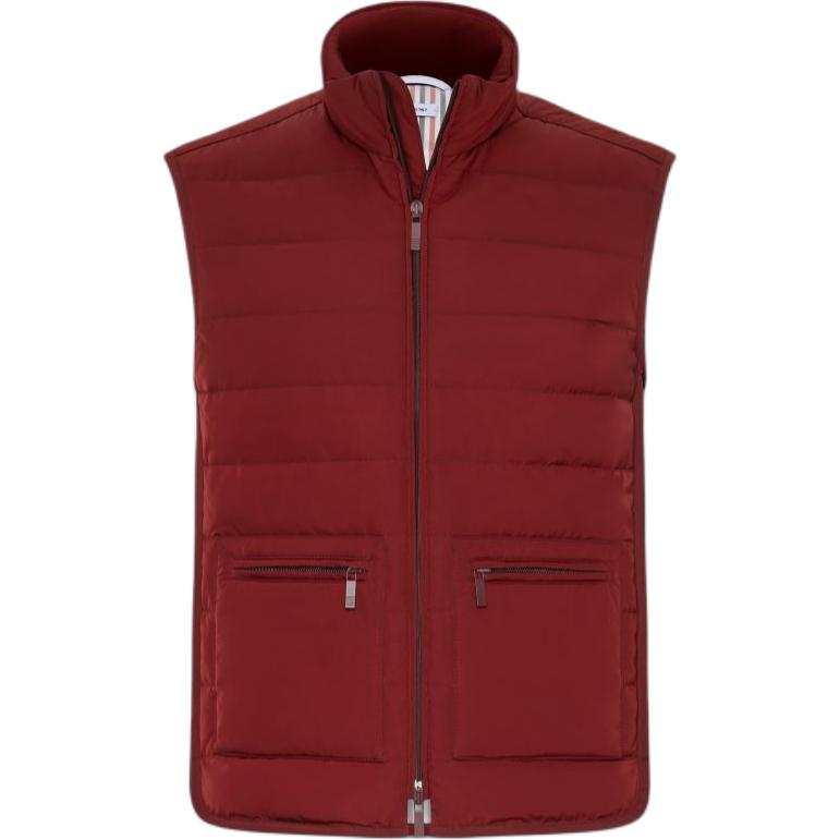THOM BROWNE THOM BROWNE Funnel-neck Down Gilet