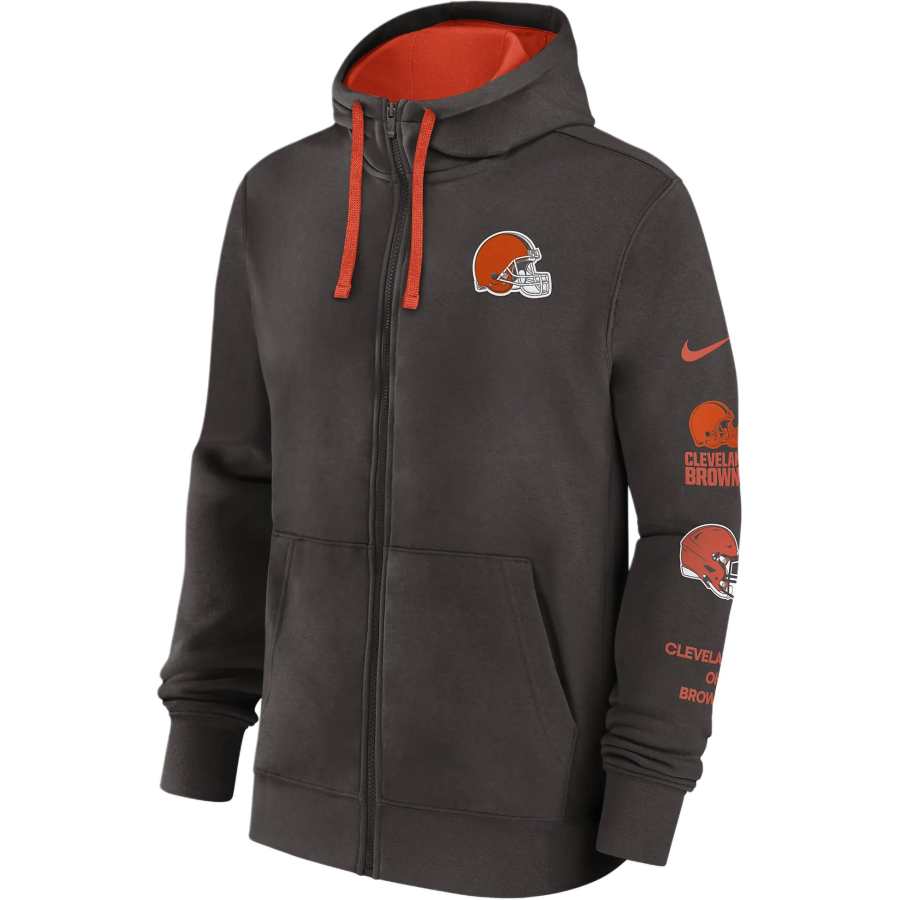 Nike Nike Cleveland S Club Men's Nike Nfl Full Zip Hoodie