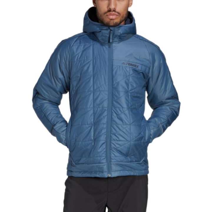 Adidas Adidas Puffer Jacket Men's Blue