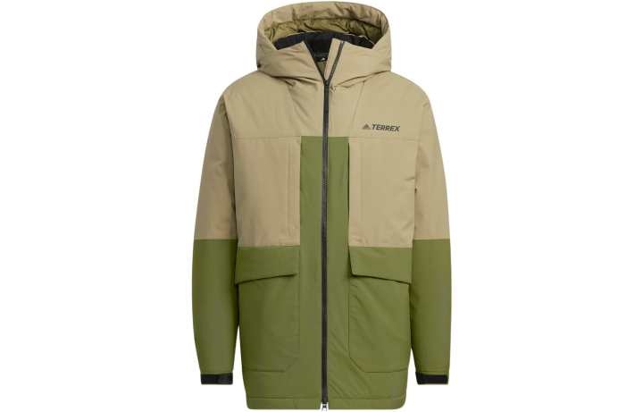 Adidas Adidas Down Jacket Unisex Dark Olive Green