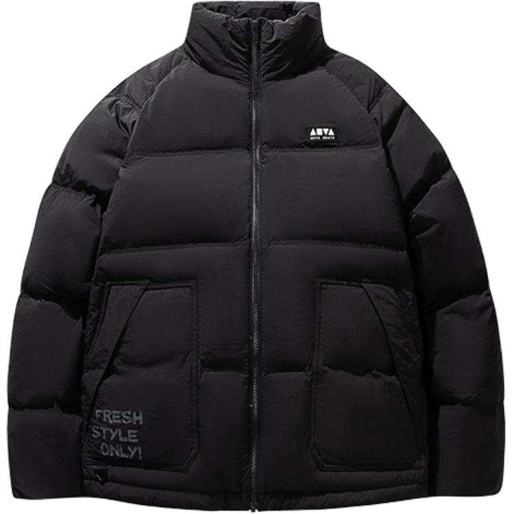 ANTA Anta Life Collection Down Jacket Unisex Basic Black