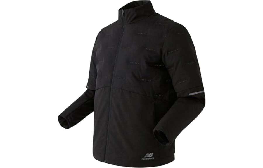 New Balance New Balance Down Jackets Men's Black Stand Collar Moderate Other