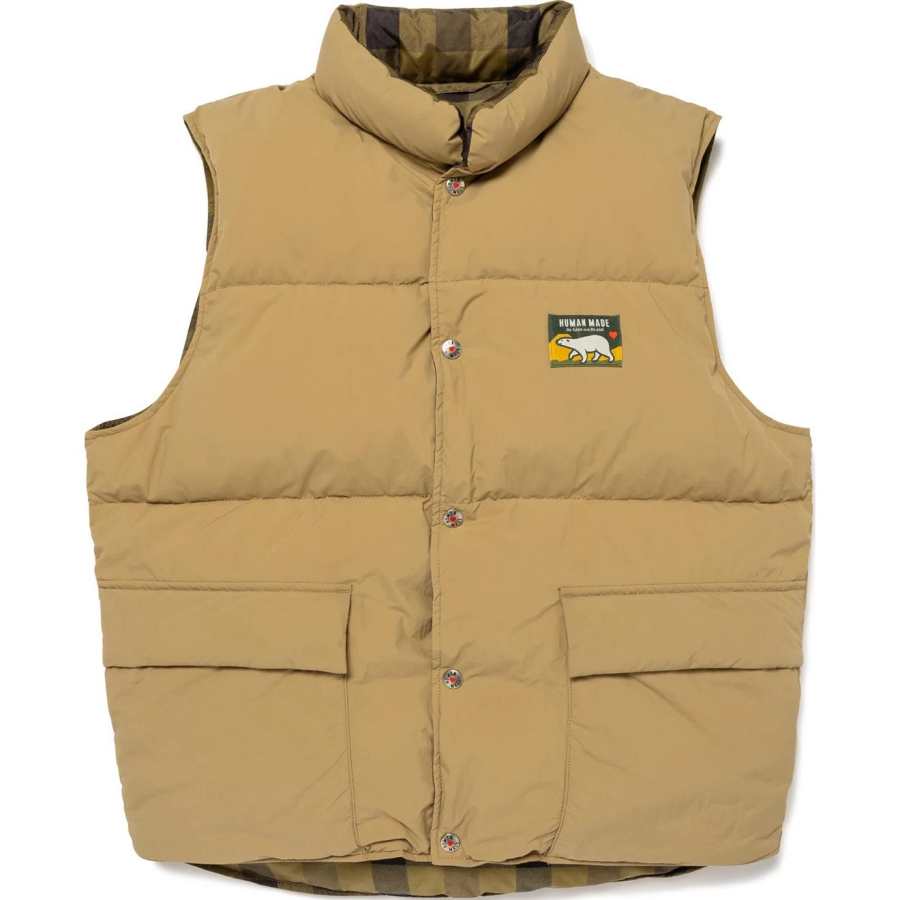 HUMAN MADE HUMAN MADE Vests Unisex Stand Collar Moderate Other