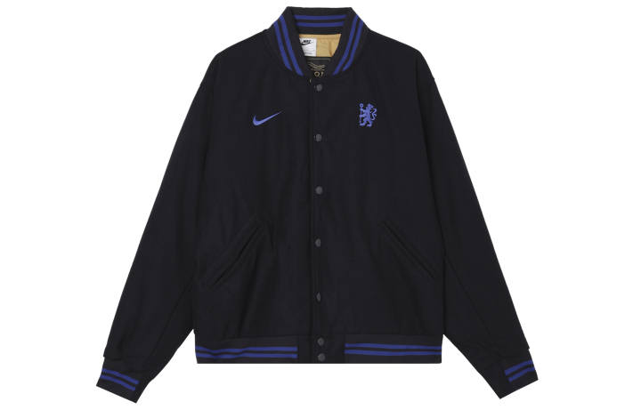 Nike Nike Jackets Men's Asphalt Blue Stand Collar Moderate Other
