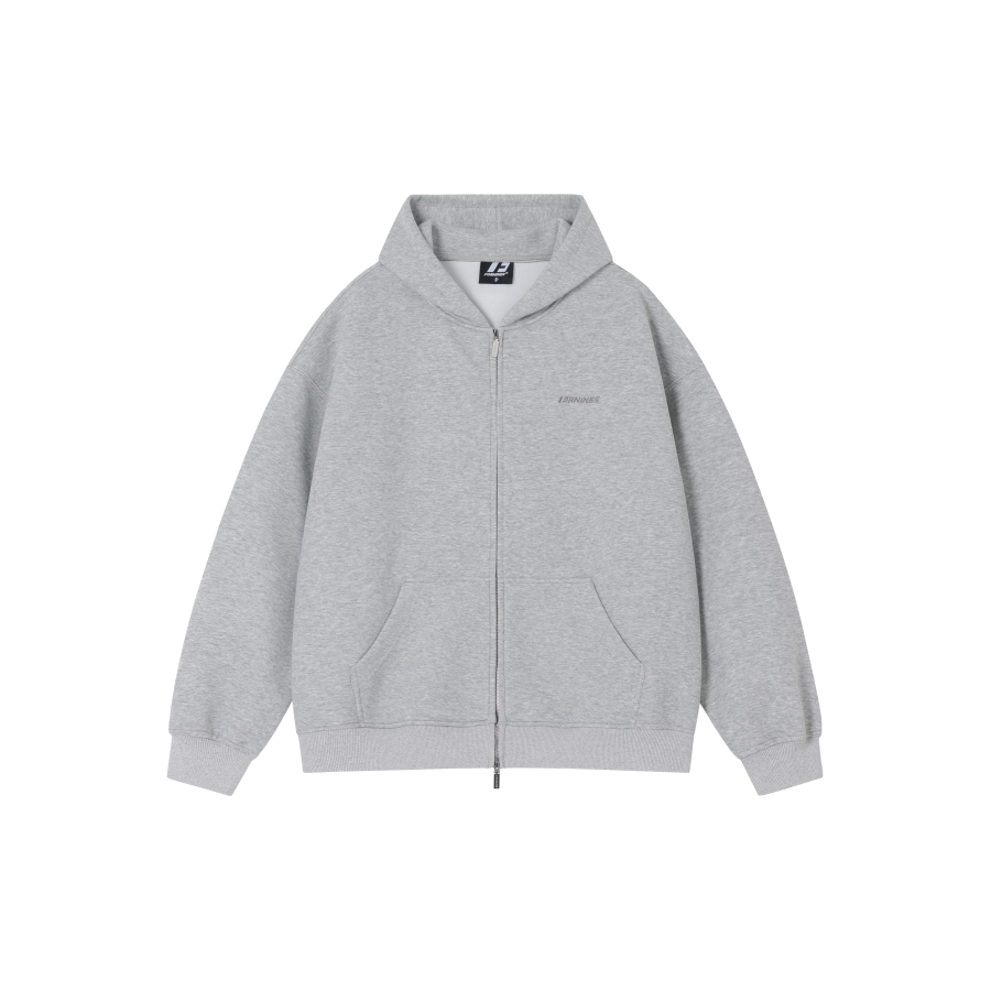 FORNINES Sweatshirts Unisex Hooded Moderate Cardigan