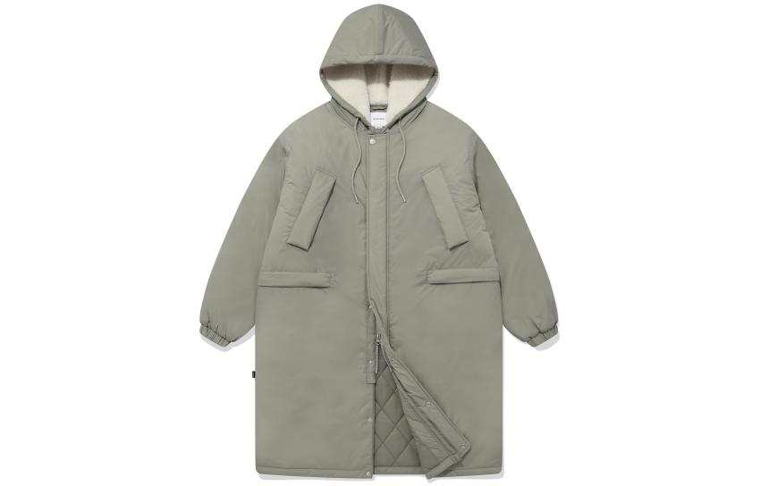 COVERNAT Jackets Men's Olive Green Hooded Moderate Other