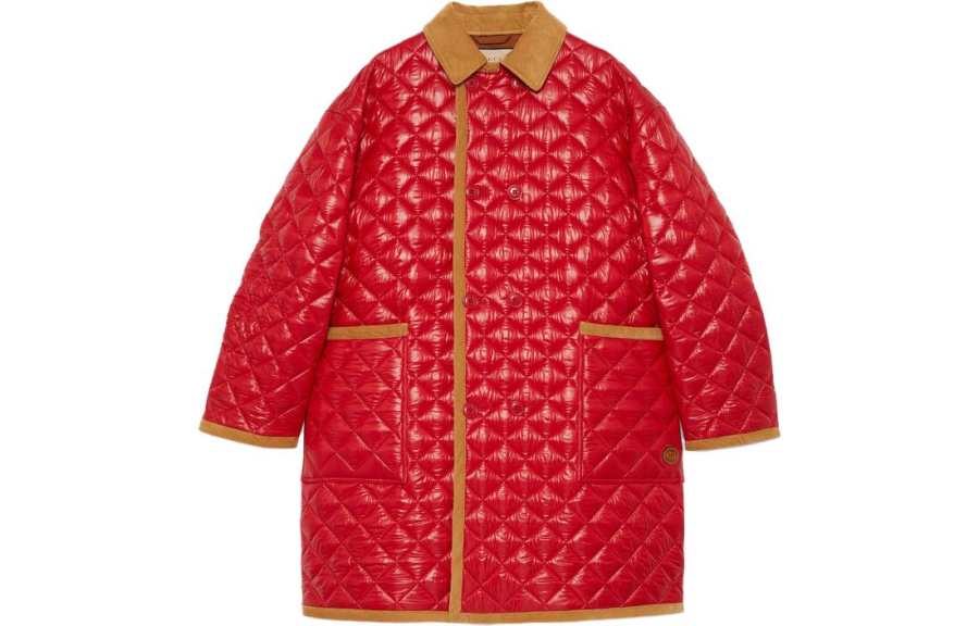 GUCCI GUCCI Coats Men's Red