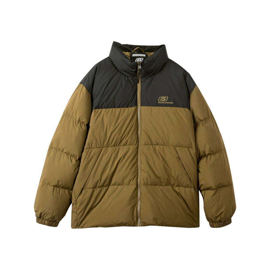 Skechers Skechers Down Jacket Unisex Light Brown
