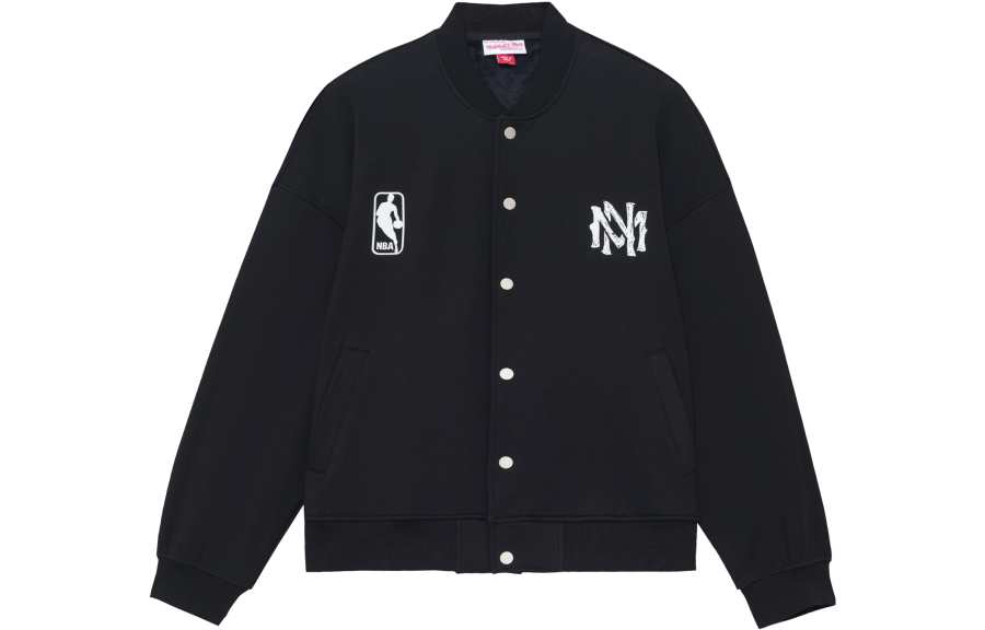 Mitchell Ness Mitchell Ness Baseball Jerseys Unisex Black Baseball Collar Moderate Straight Fit