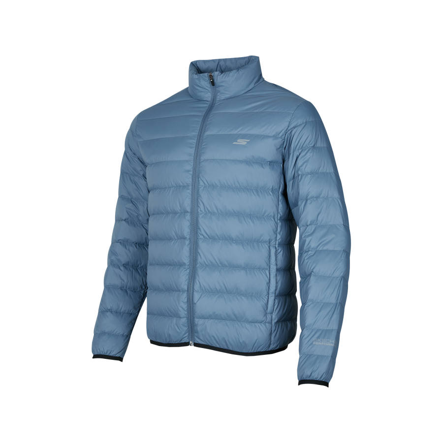Skechers Sports Life Collection Down Jacket Men's Copenhagen Blue