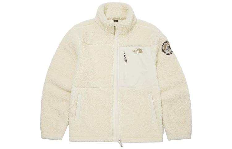 THE NORTH FACE Velvet feel Coat Unisex Milk White