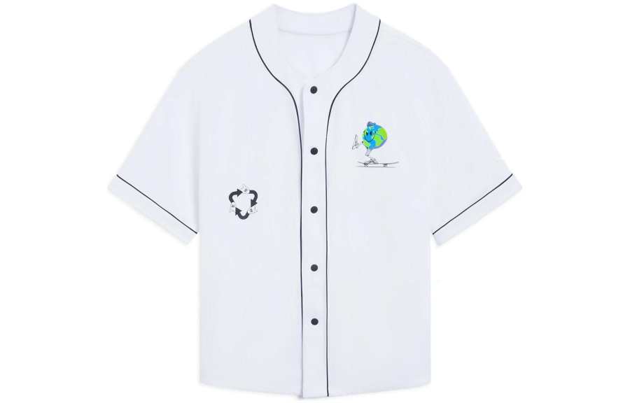 Li-Ning Li Ning x OG_SLICK Skateboard Baseball Jacket Men's White