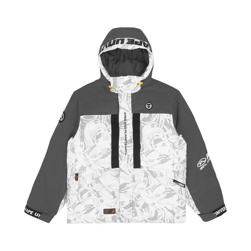 Aape Aape Logo-patch Hooded Jacket