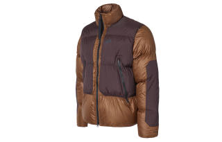 Nike Down Jackets Men's Bronze Stand Collar Moderate Quilted Down Jacket