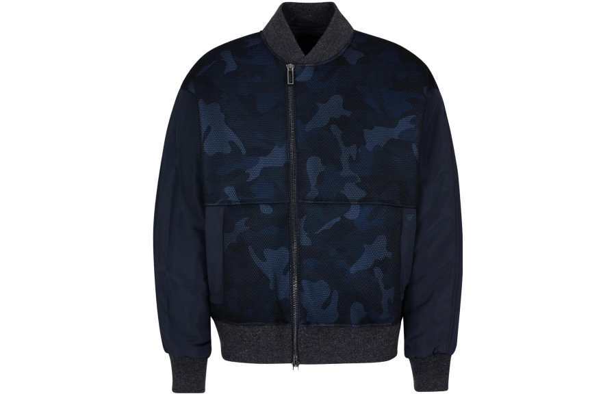 EMPORIO ARMANI Puffer Jacket Men's Marine Blue