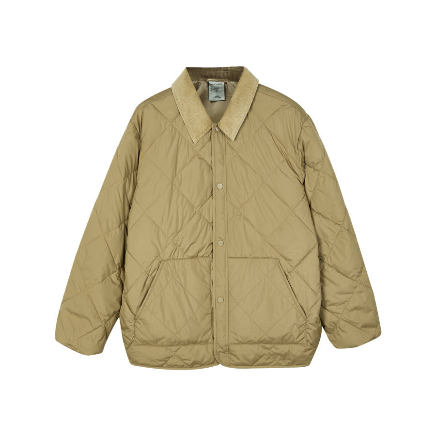 Skechers Puffer Jacket Men's Kelp Brown