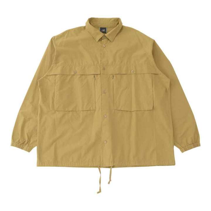 New Balance New Balance MET 24 Jackets & Coats Men's Dark Beige