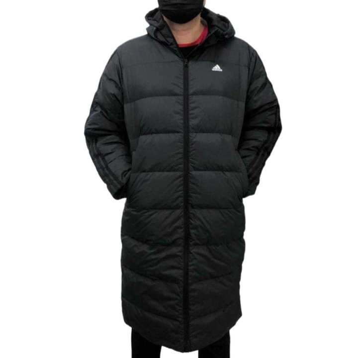 Adidas Adidas Down Jackets Men's Black Hooded Moderate