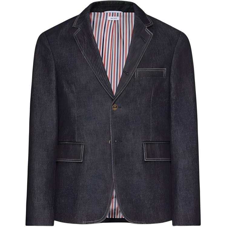 THOM BROWNE Thom Browne buttoned denim jacket