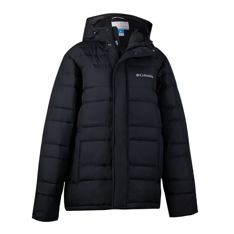 Columbia Jackets Men's Black Hooded Moderate Other