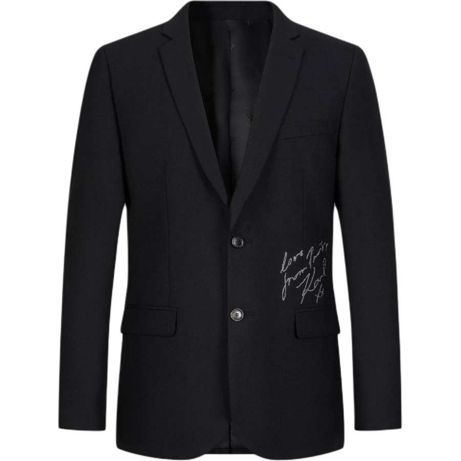 KARL LAGERFELD / Karl Lagerfeld Jeans Business Suit Coat Men's Black