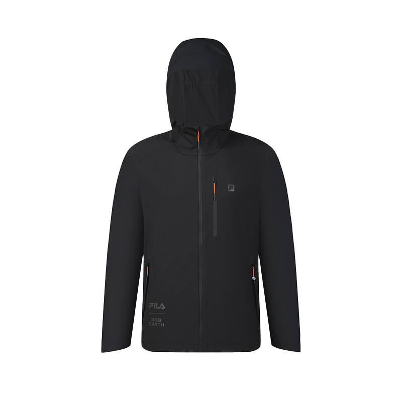 FILA x BBC EARTH Explorer Jacket Men's Pitch Black