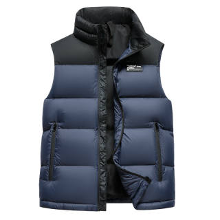 SNOW FLYING Down Vests Men's Stand Collar Thickened Other