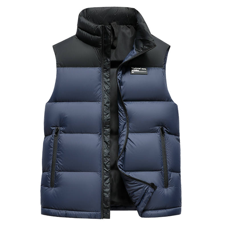 SNOW FLYING SNOW FLYING Down Vests Men's Stand Collar Thickened Other