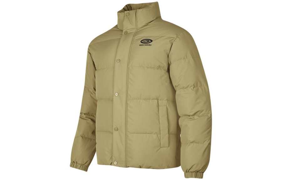 Skechers Sports Life Collection Down Jacket Unisex Kelp Brown
