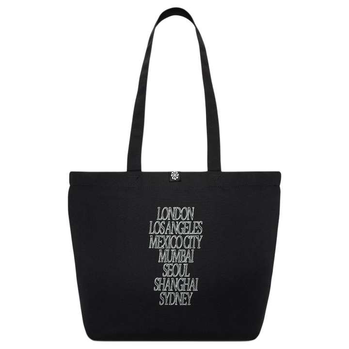 Nike Nike Heritage Polyester Tote Bag, Shopping Bag, Shoulder Bag Unisex Black