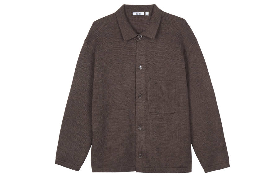 UNIQLO UFW23 U Jacket Unisex Umber