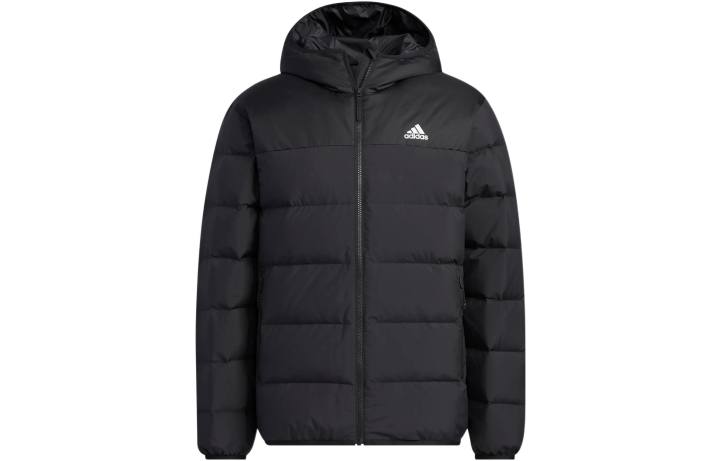 Adidas Adidas Down Jackets Men's Black Hooded Moderate Other