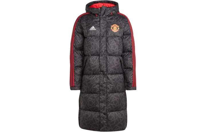 Adidas Adidas Manchester United Dna Down Coat Down Jacket Men's Black