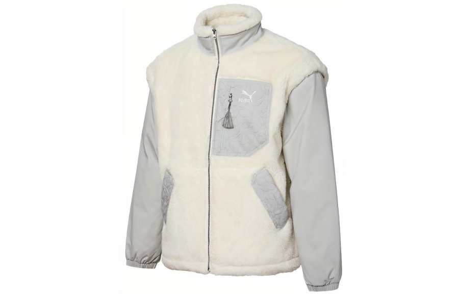PUMA PUMA Velvet feel Coat Men's White