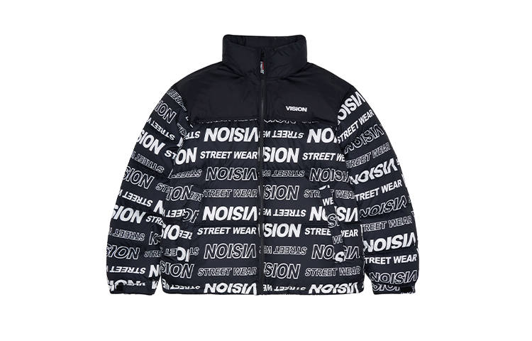 Vision Street Wear Down Jacket Unisex Black