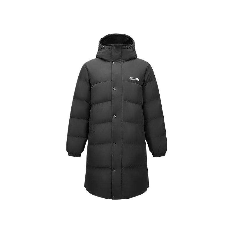 Skechers Skechers Down Jacket Unisex Carbon Black