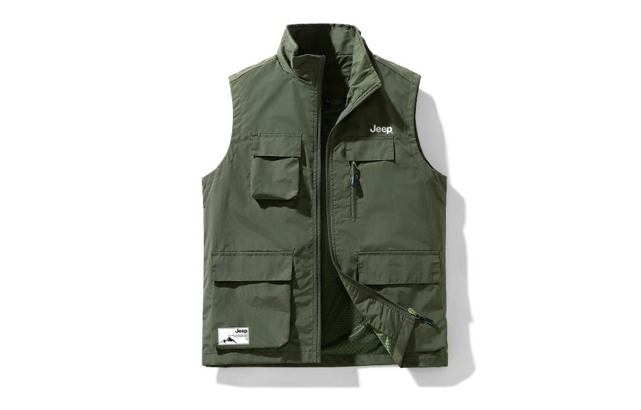 Jeep Mucha Outdoor Luxury Collection Workwear Vest Unisex