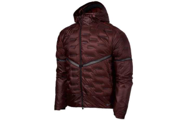 Nike Nike Jackets Men's Burgundy Red Hooded Moderate Other