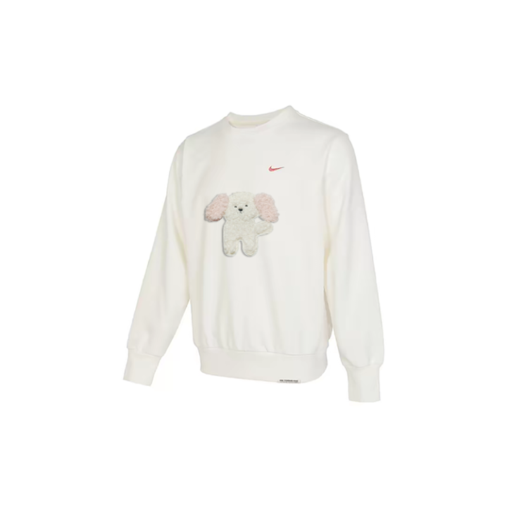 Nike Nike Sweatshirts Men's White Crew Neck Moderate Regular