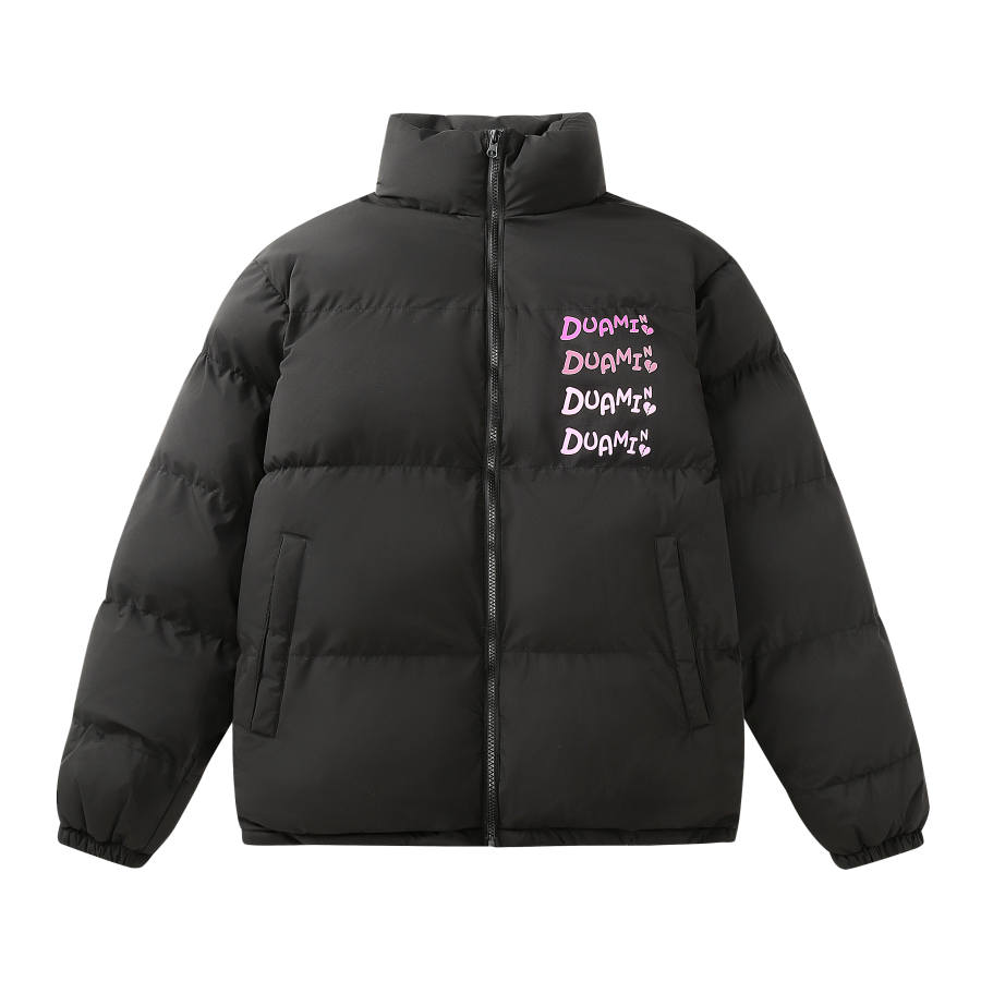 Duamin Puffer Jacket Unisex Black