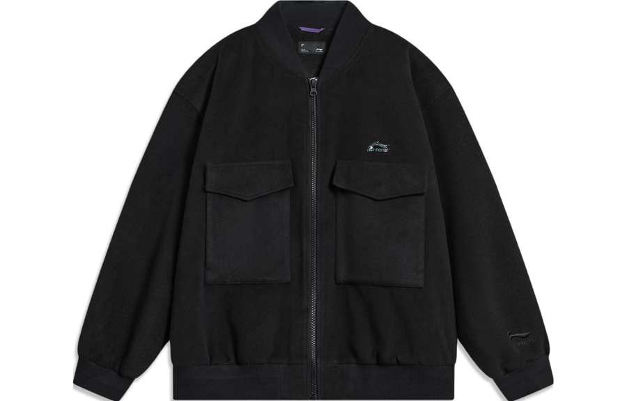 Li-Ning Li Ning Sports Life Collection Jackets & Coats Men's Black