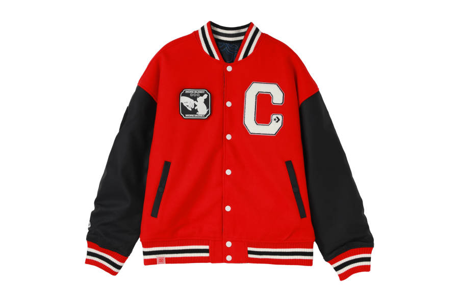 Converse Converse CNY Baseball Jacket Men's Red